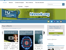 Tablet Screenshot of hinnovic.org